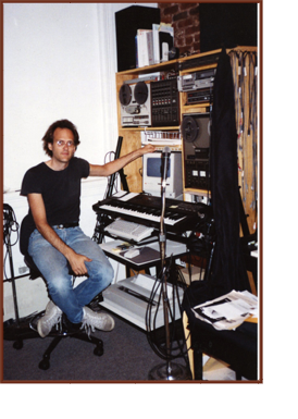 Bill Bachmann - 
Home Studio - 
Greenwich Village 1990